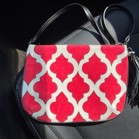 NWOT Brighton LOVE DOVE Crossbody Red Shoulder Purse Pouch MSRP $70 - Picture 2 of 6